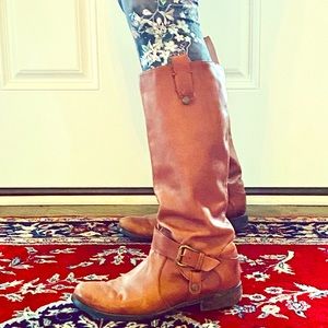 Nine West leather boots
